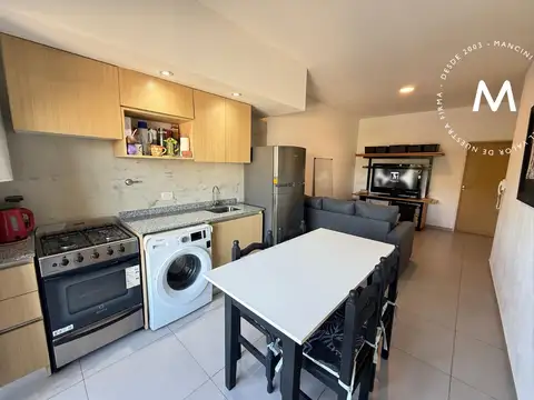 Departamento 2 ambientes con 1 baño