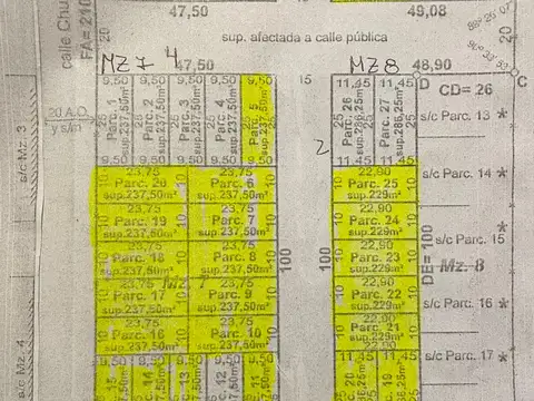 Terreno en Venta de 238,0 m2