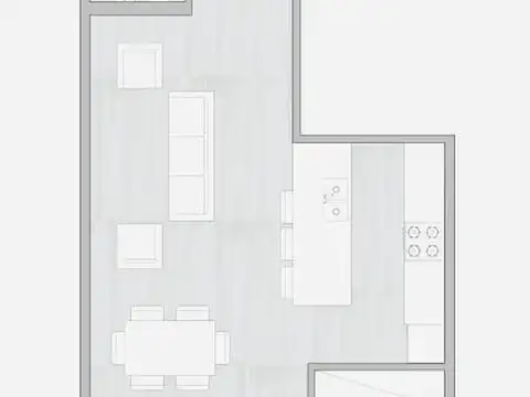 Departamento en Venta de 2 ambientes