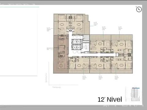 Venta departamento 2 ambientes con balcón en Palermo Hollywood