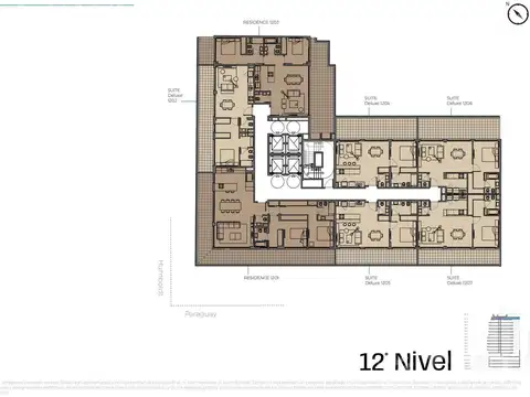 Venta departamento 2 ambientes con balcón en Palermo Hollywood