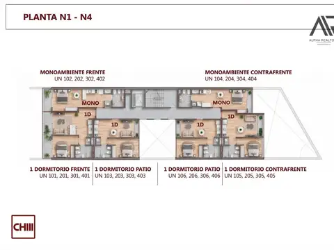 Departamento en Venta en Pocitos , USD 106.000