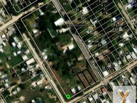 Terreno en Venta 40  mts Fondo