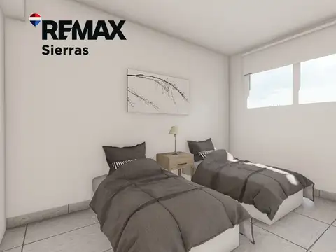 Departamento 3 ambientes con 1 baño
