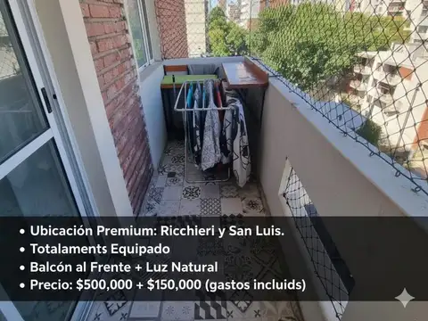 ¡MUDATE YA! Departamento Amoblado en el Corazón de Rosario