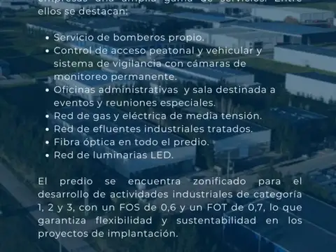 Venta Lote Industrial Ezeiza 7940 m2 Polo Industrial Ideal Depósito Logística