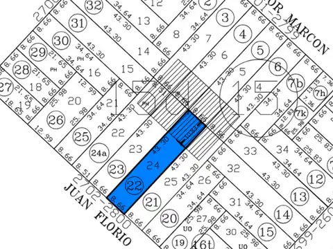 Terreno en Venta, FOT 2.25