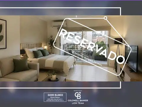 Venta Departamento al Frente con balcon en Villa del Parque