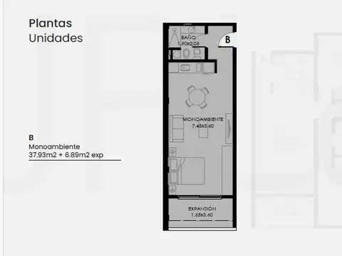 VENTA/AMPLIO MONOAMBIENTE/SERVICIOS/ Bo. S.MARTIN