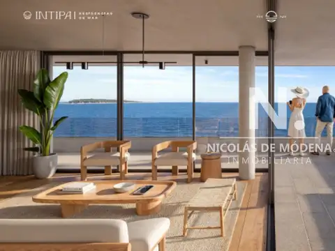 En venta apartamento de 1 dormitorio en Mansa, Punta del Este.