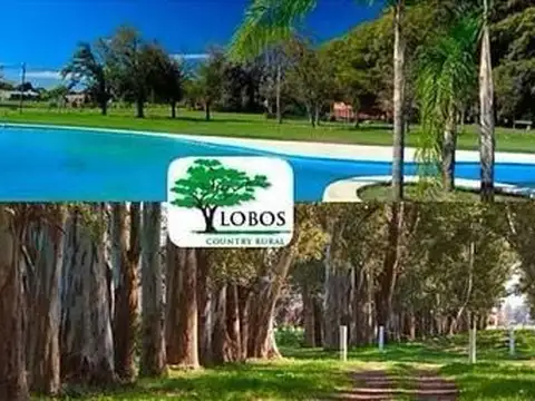 VENTA DE LOTE EN LOBOS COUNTRY CLUB