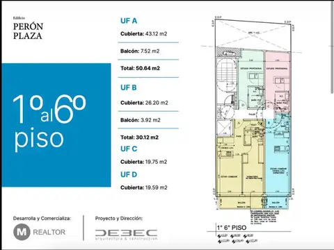 Departamento en Venta de 1 dormitorio