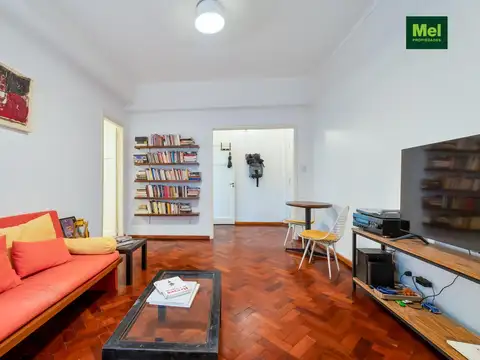 Departamento 2 ambientes con 1 baño