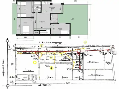 Depto Tipo Casa en Venta en Villa Urquiza, USD 245.000