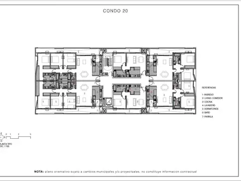 Departamento 4 ambientes con 2 baños