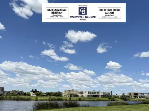 Venta de Lote  a la laguna en El Naudir, Escobar