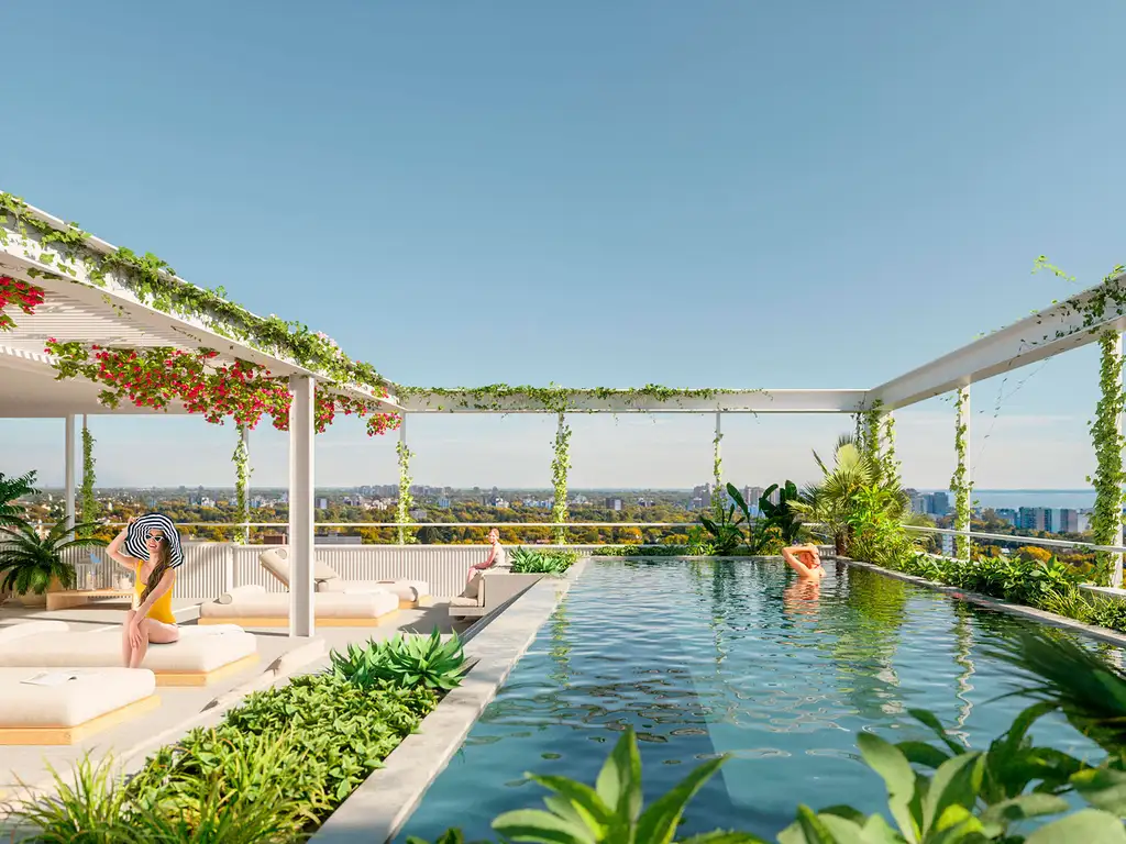 Las Heras Garden de 96 Unidades en Vicente López Vías / Maipú
