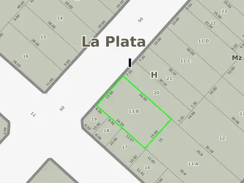 Terreno en venta en La Plata - Dacal Bienes Raíces