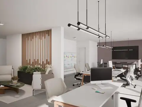 Oficina 3 ambientes con 1 baño