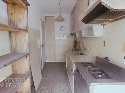 Departamento 2 ambientes con 1 baño