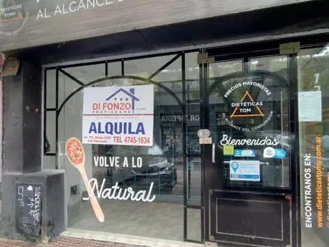 LOCAL EN ALQUILER