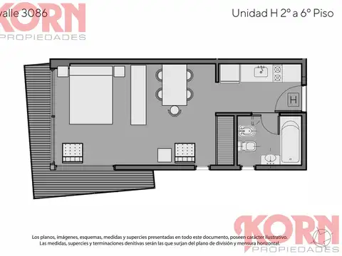 Departamento en Venta al Noreste