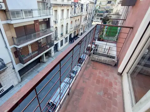 Alquiler departamento monoambiente con balcón en palermo