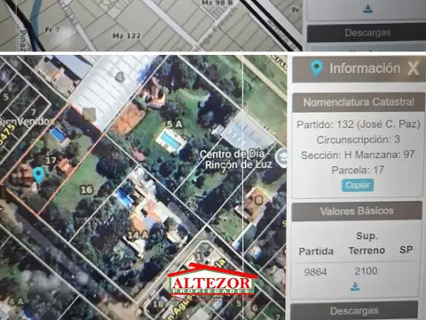 Terreno en Venta de 2100,0 m2