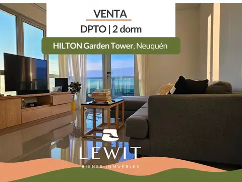 Venta departamento | 2 dormitorios | Piso 23 | Hilton Garden Tower
