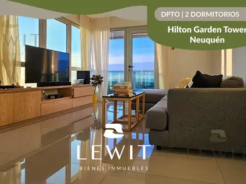 VENTA DEPARTAMENTO | 2 DORM | PISO 23 | HILTON GARDEN TOWER|