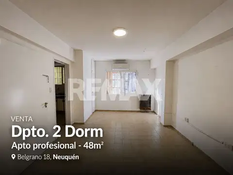 Venta Departamento 2 Dormitorios Apto Profesional