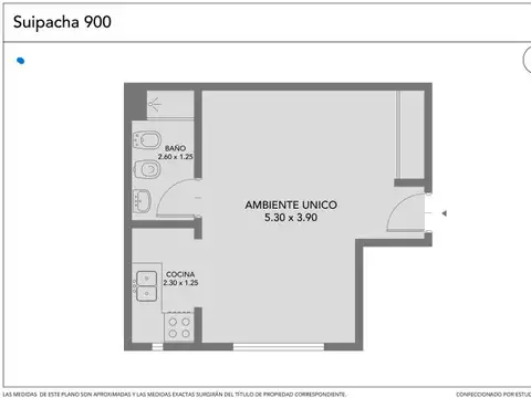 Suipacha 900, Piso 8