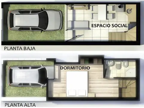 Departamento en Venta con 1 cocheras