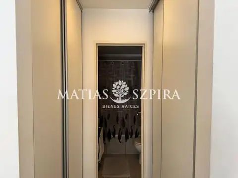 Departamento 2 ambientes con 2 baños