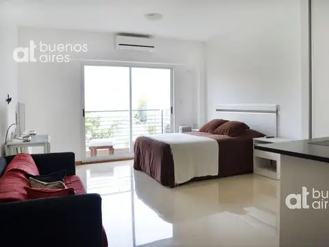 Monoambiente con balcón en  Caballito en alquiler temporario