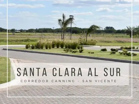 Lote a la Laguna en Barrio Santa Clara al Sur