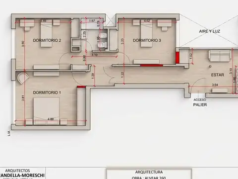 Departamento en Venta de 4 ambientes