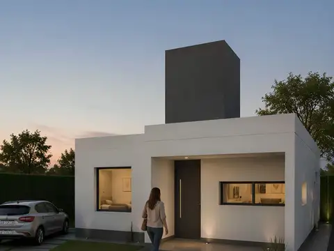 Casa venta 2 hab en b° privado en pozo