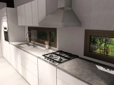 Casa 3 ambientes con 1 baño