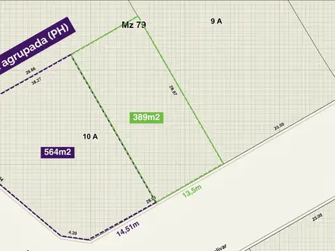 Venta Terreno en beccar para vivienda agrupada