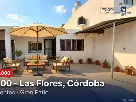 VENTA CASA LAS FLORES 2 DORM