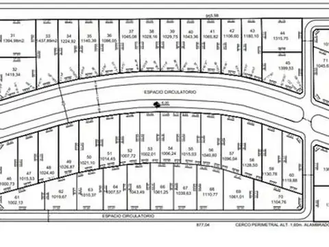 VENTA LOTE INTERNO LAS CALANDRIAS CARDALES 1400 M2