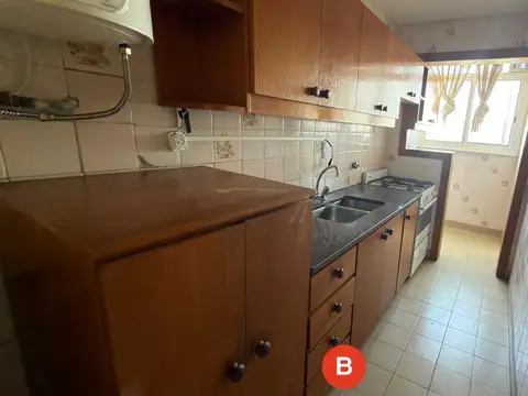 Departamento 2 ambientes con 1 baño