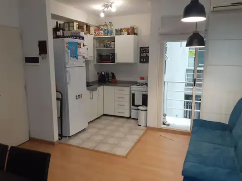 Departamento 2 ambientes con 1 baño