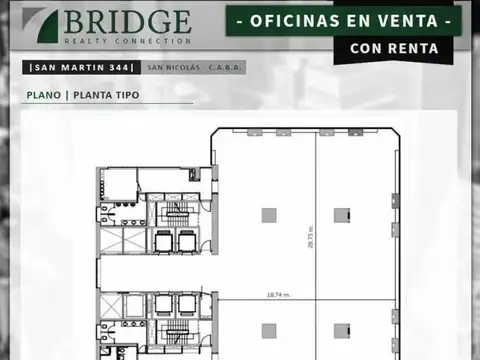 Oficina en Venta en Centro, USD 2.680.000
