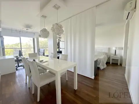 Alquiler temporario departamento 2 ambientes.En Arboris San Isidro, cochera cubierta y Con amenities