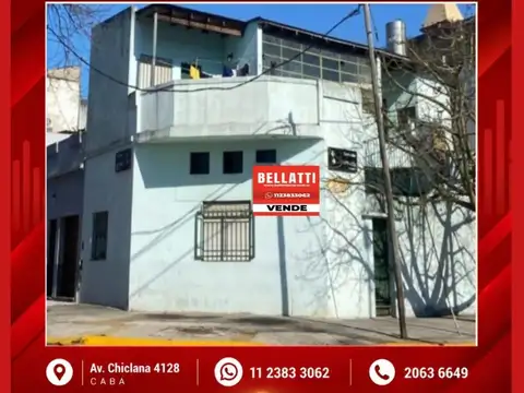 CASA DE 8 AMBIENTES MULTIFAMILIAR. 2 BAÑOS Y DOS COCINAS