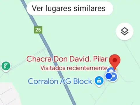 LOTE EN PILAR 4912.8 M2 CHACRA  DON DAVID