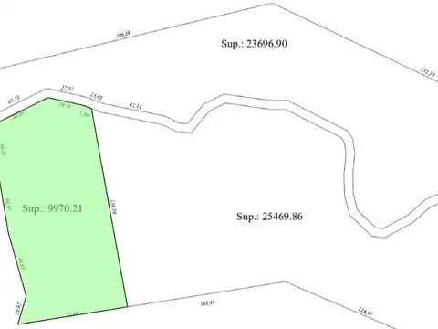 VENTA TERRENO UNA HECTÁREA DIQUE LOS MOLINOS