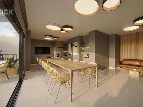 Departamento 3 ambientes con 2 baños
